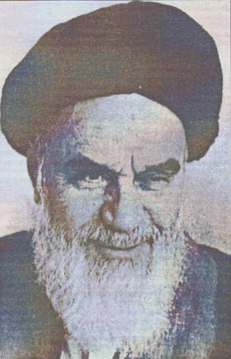 Imám Chomejní jako laskavý duchovní vůdce lidu