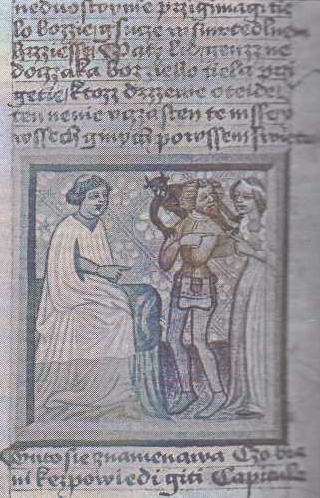 Pokušení (Krumlovský sborník, kol. 1420)