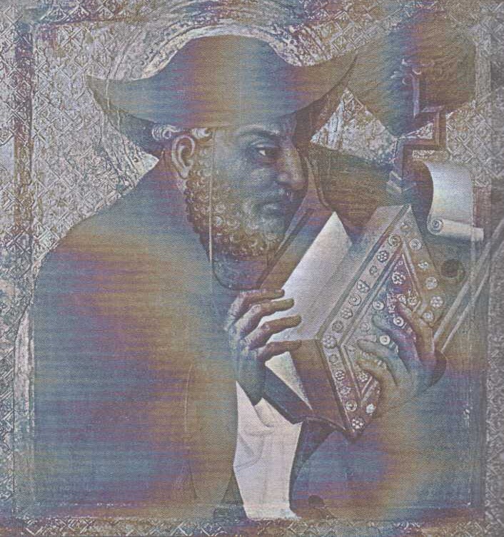 Sv. Jeroným (deskový obraz Mistra Theodorika, před 1365)